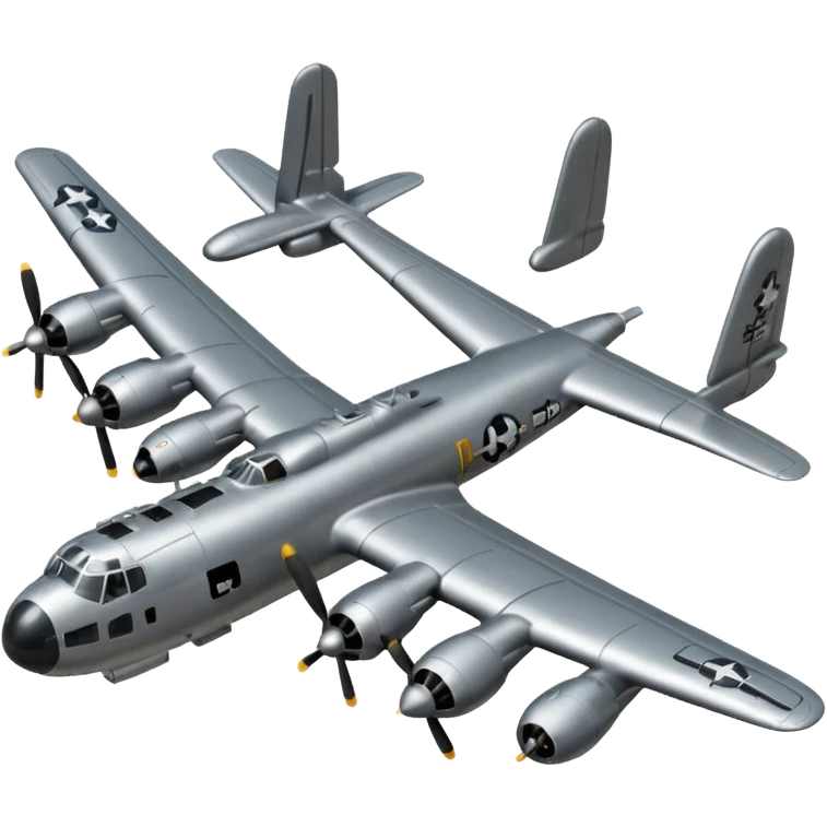 B-29 Superfortress dropping boms emoji