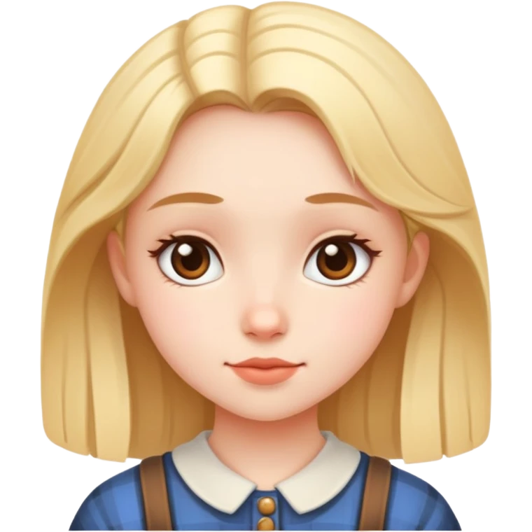 Cute Village core girl  emoji