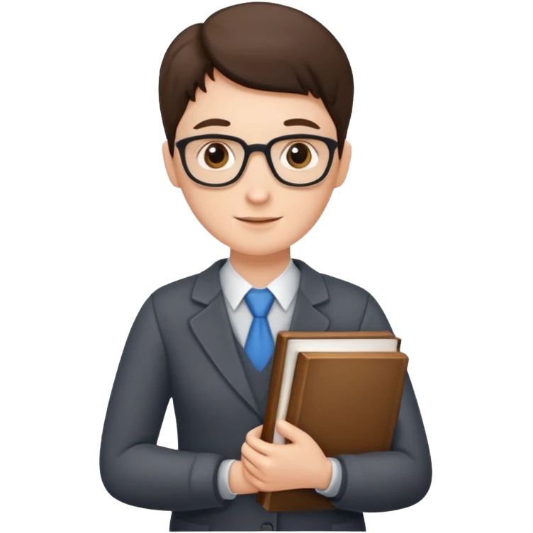 Teacher with a book  emoji