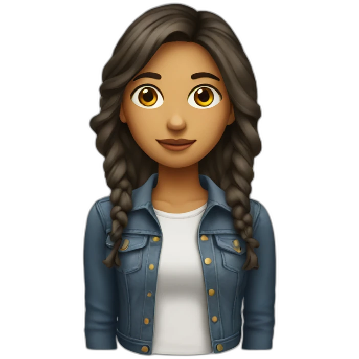 Graphic Designer colombian girl emoji