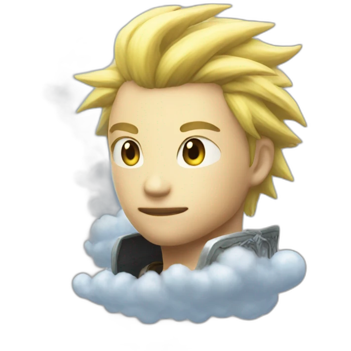 Cloud final fantasy emoji