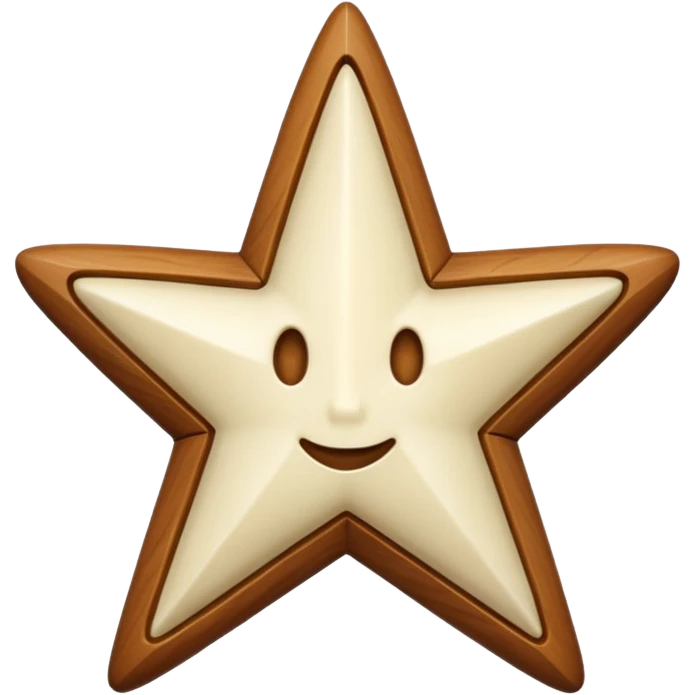 star carved from ivory emoji