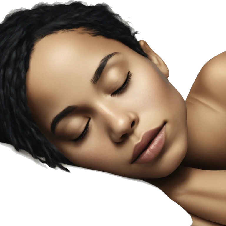 zoe kravitz sleeping emoji