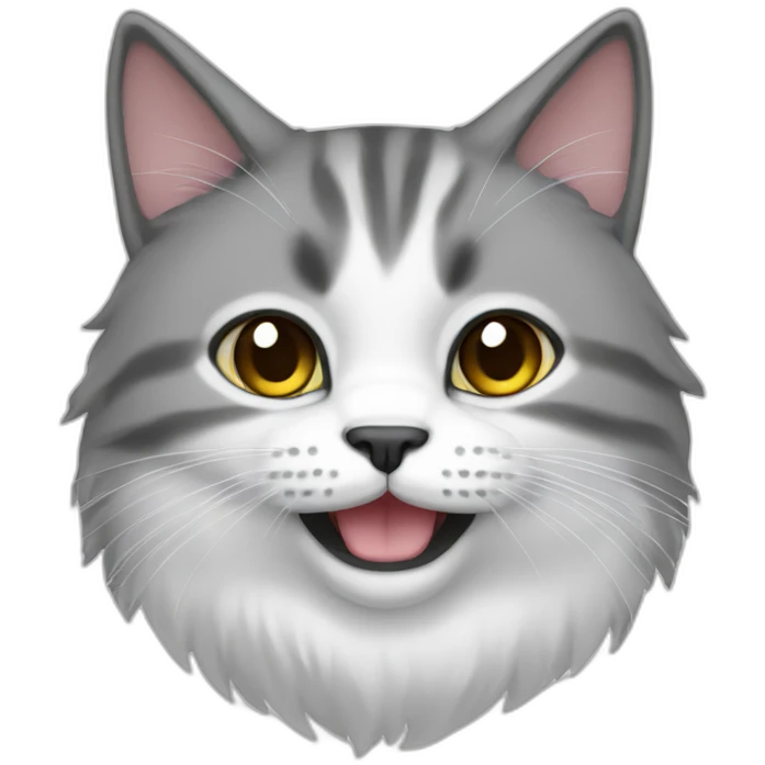 Gato snowfeet cuerpo entero emoji