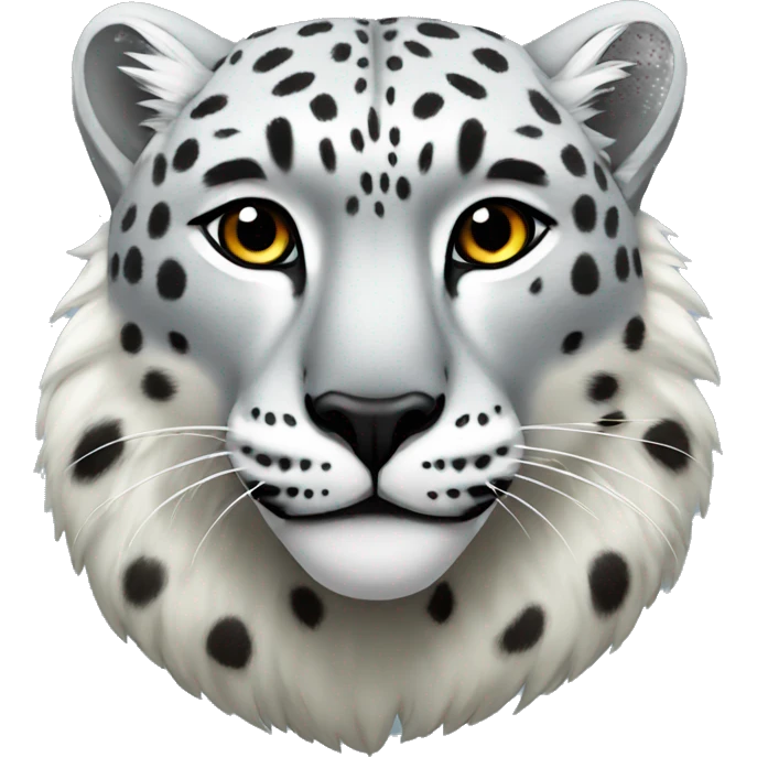 snow leopard emoji