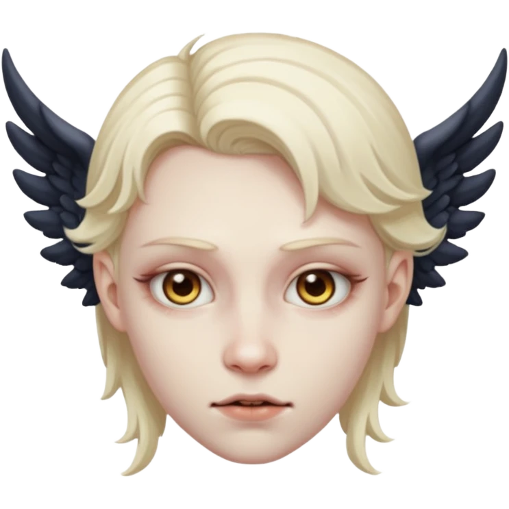 Meio anjo meio demonio emoji