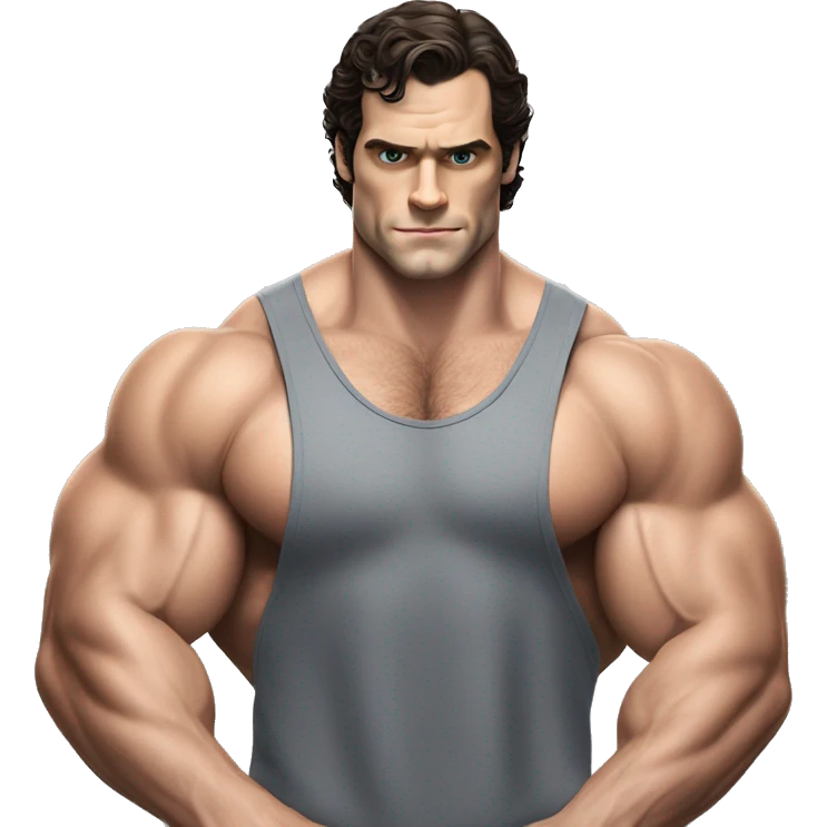 Henry cavill bodybuilder emoji