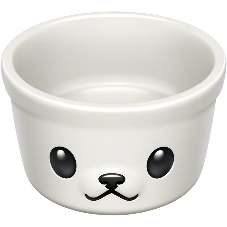 empty dog bowl emoji