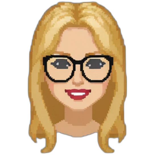 blonde-haired-girl-with-the-glases-What? emoji