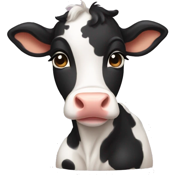 Baby cow emoji