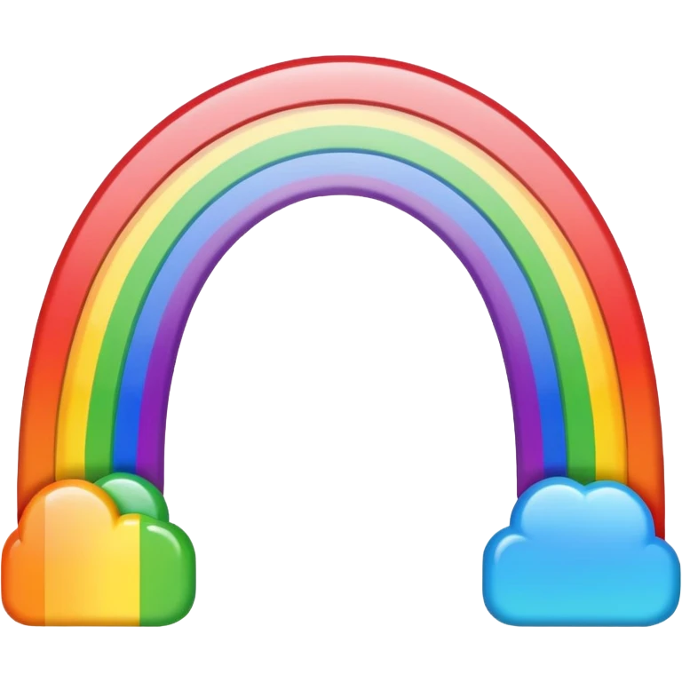 Rainbow emoji