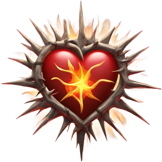 Sacred heart emoji
