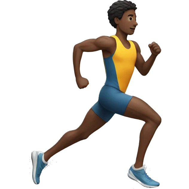 fast runner emoji