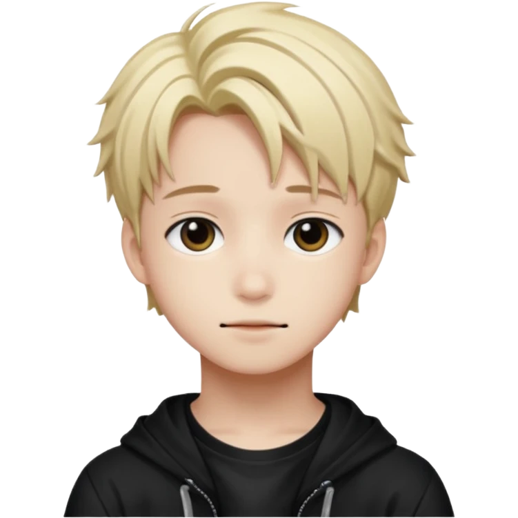 Quiero un emoji con el rostro de Félix de straykid emoji