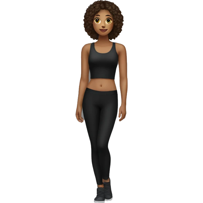 Black leggings emoji