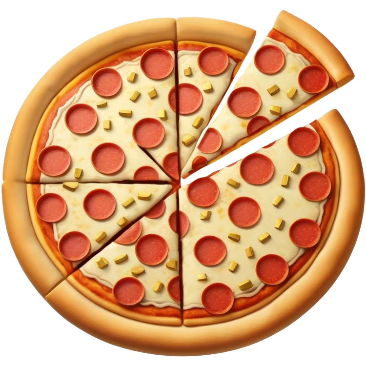 Pizza with gold bars emoji