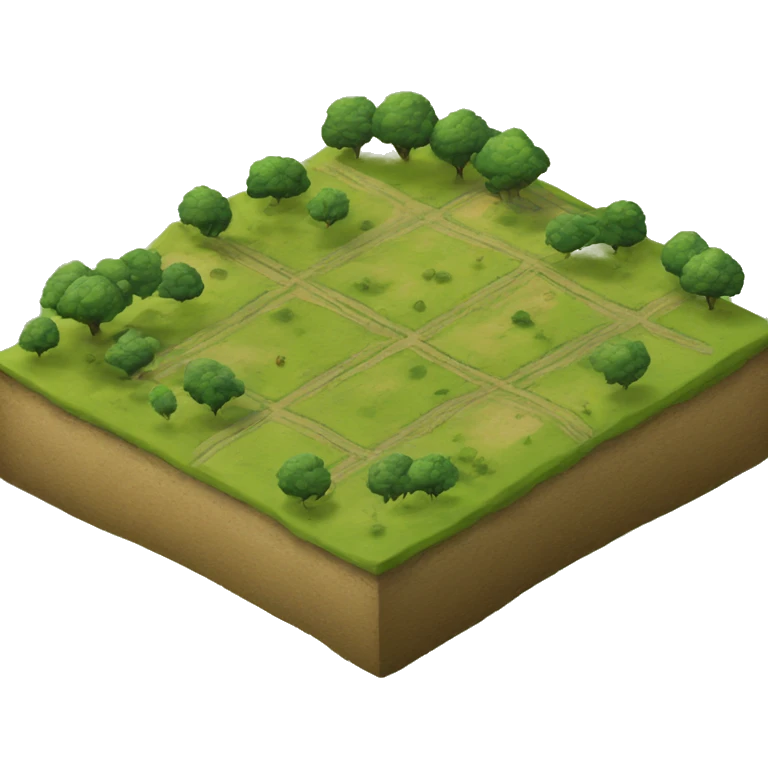 Plot of land emoji