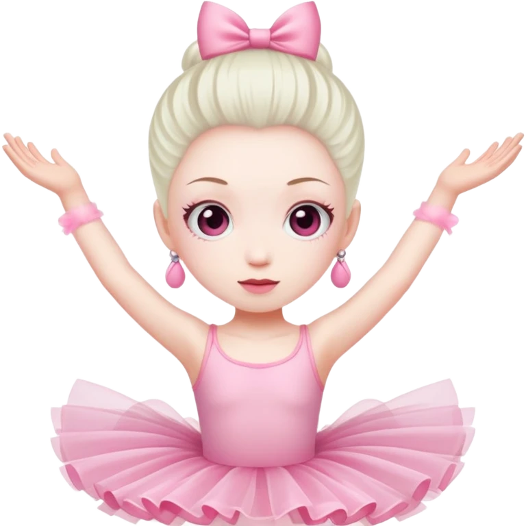 Gojo with a tutu emoji