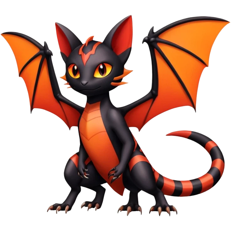 Salandit-Noibat-Litten-Hybrid (Full body) emoji