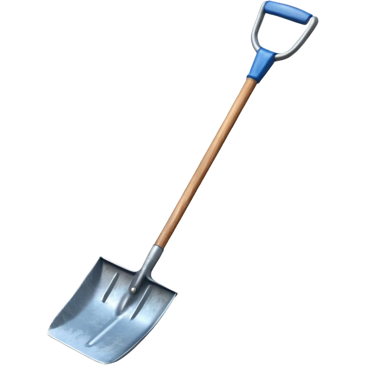 snow shovel emoji