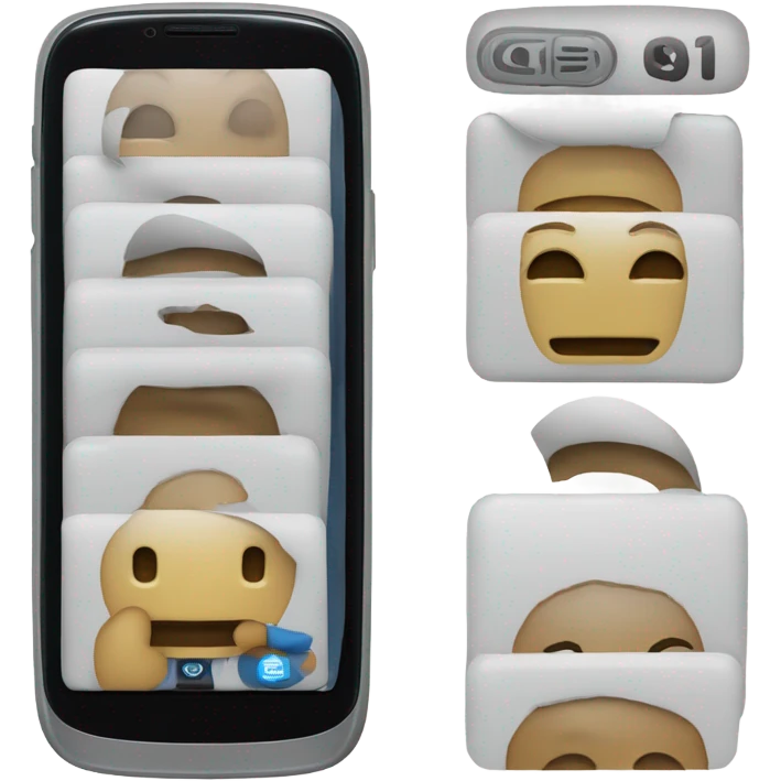 un celular con “okey” emoji