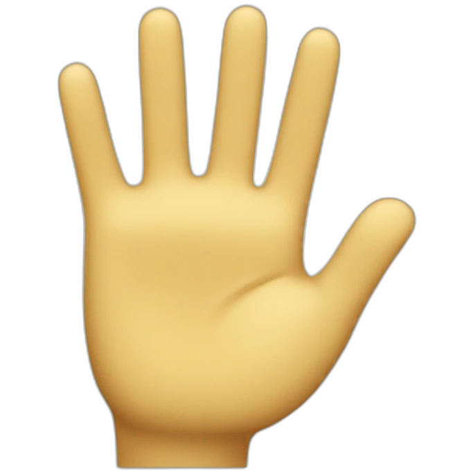 high five sparkles emoji
