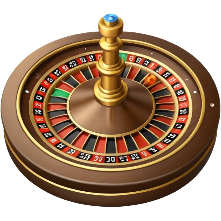 randomized roulette wheel spinner emoji
