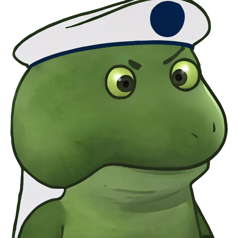 Skibidi toilet with a cap emoji