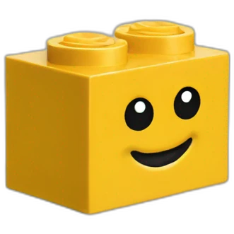 Lego brick emoji
