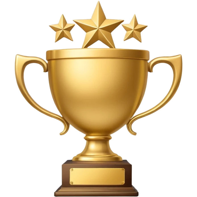 winter holiday theme trophy emoji