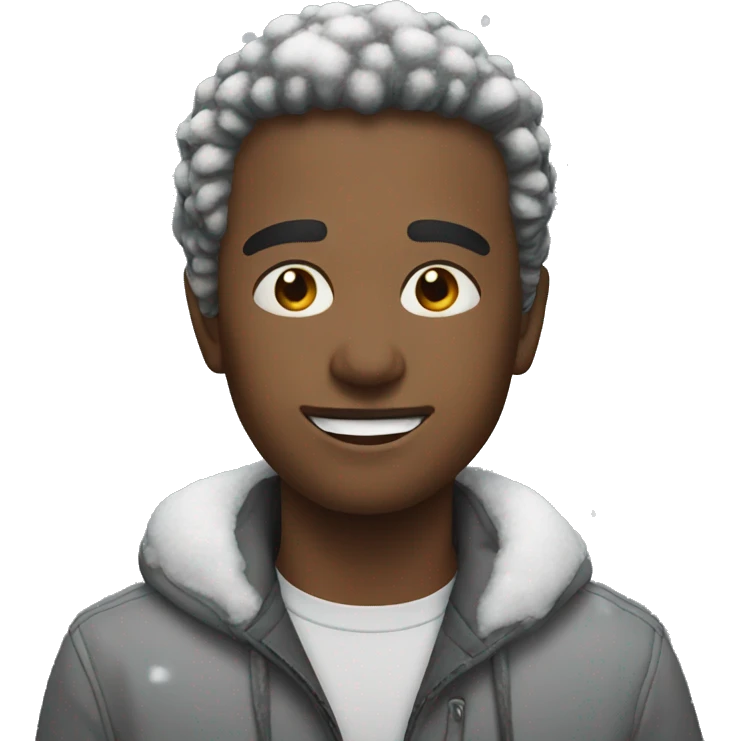 Snow emoji