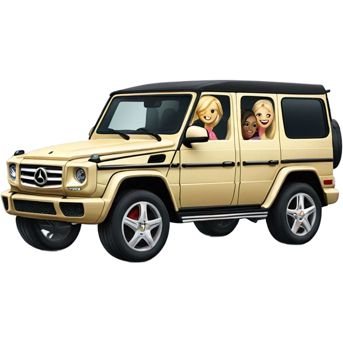 GWagon full of women emoji