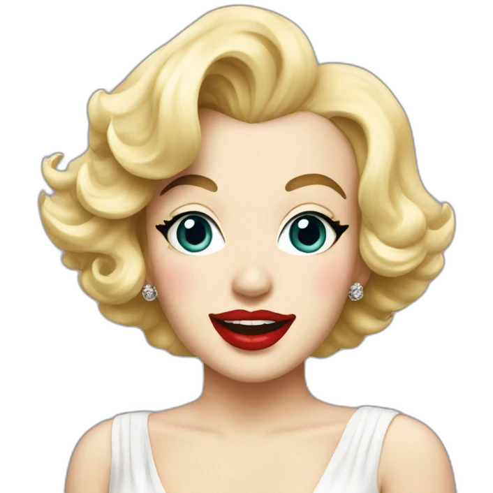 Marilyn Monroe emoji