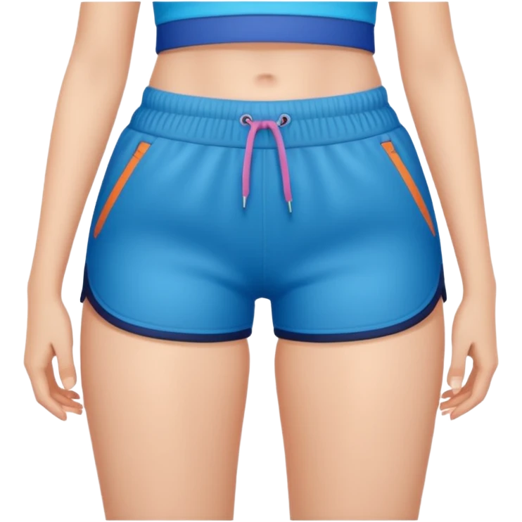 naked girl with a tremendous butt emoji