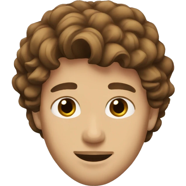 A prince with brown hair  emoji