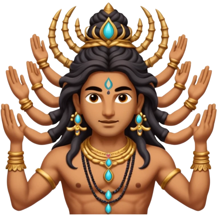 shiva multibrazo emoji