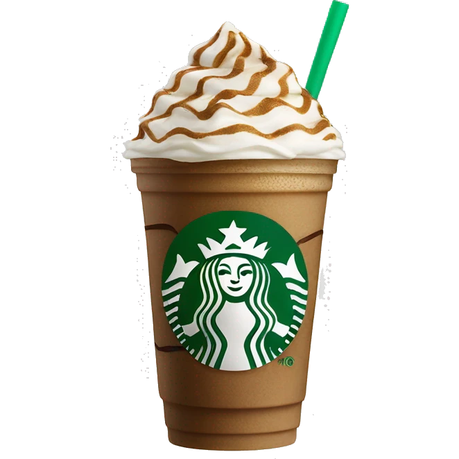 Starbucks Frappuccino emoji