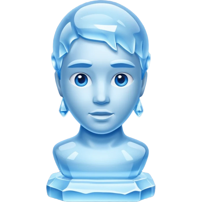 ice statue emoji