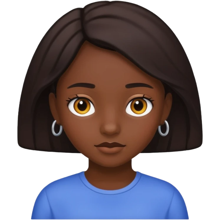 Esmer kız emoji
