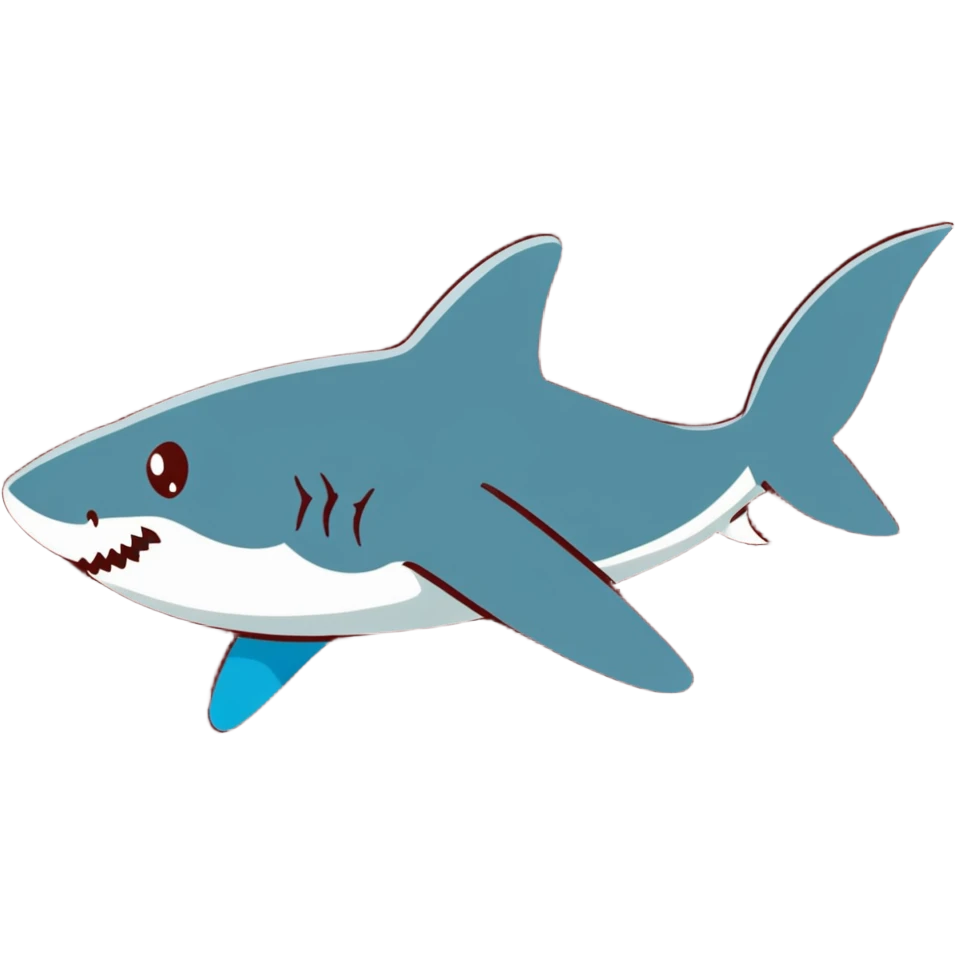 Shark furry emoji