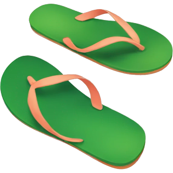 flip flops emoji
