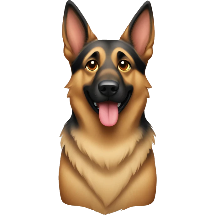 german shepard emoji