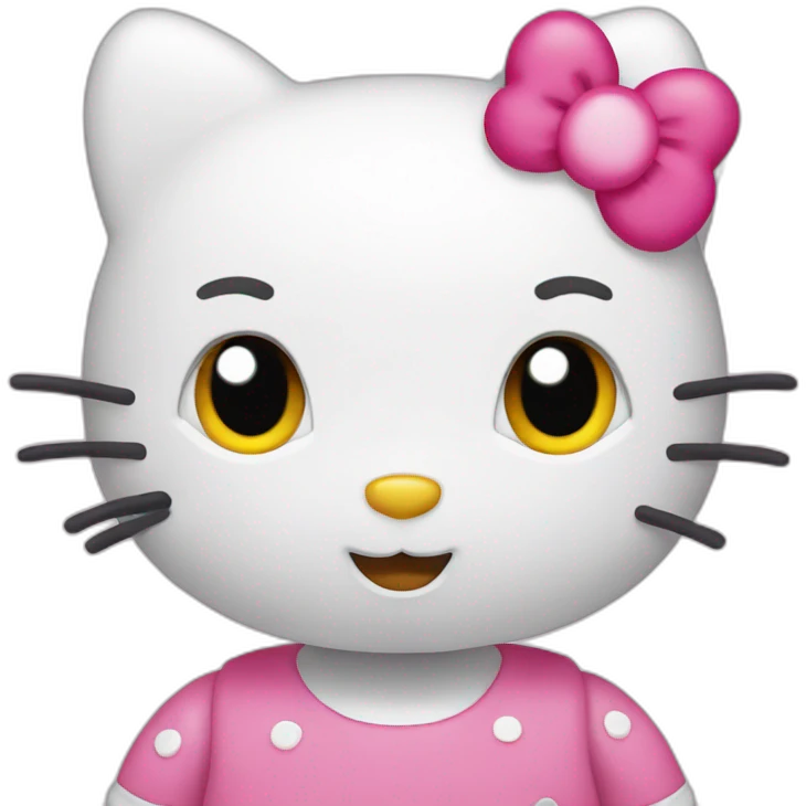 Hello kitty emoji