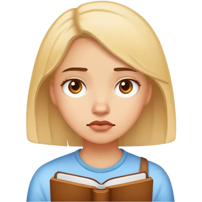 bored girl emoji