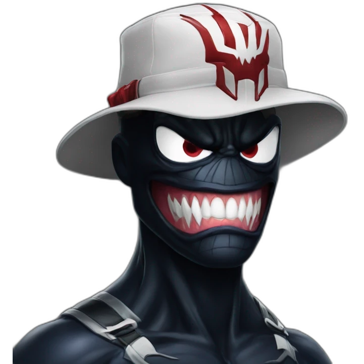Marvel's Venom with captain sea hat emoji