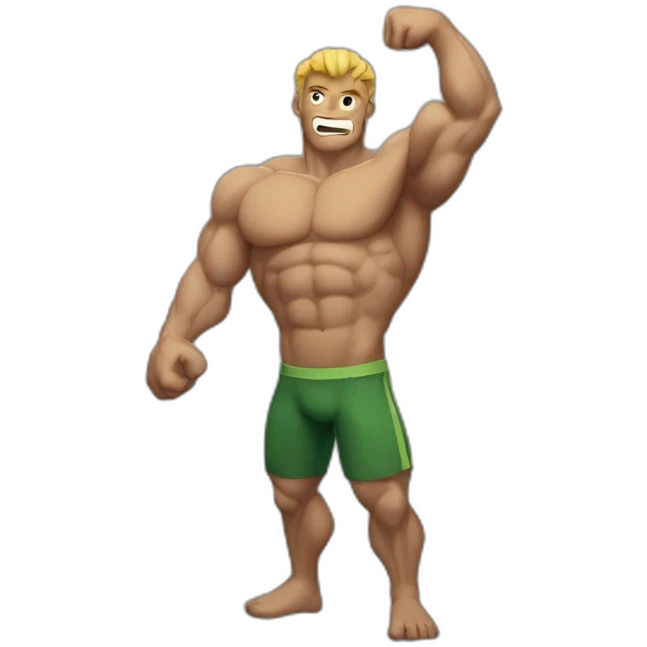 Yanlecun-Flexing emoji