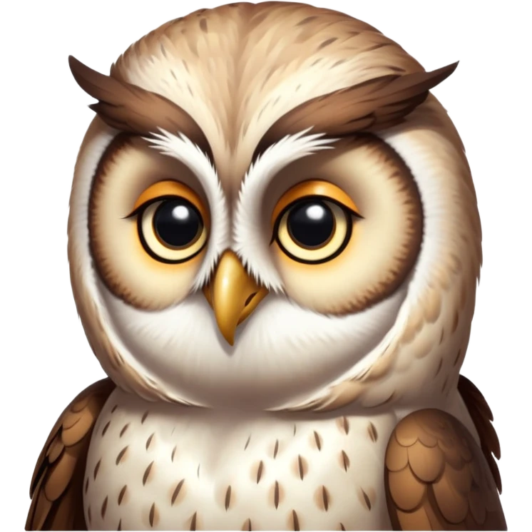 Женщина сова emoji