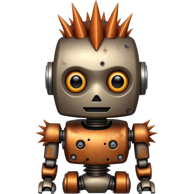 punk robot emoji