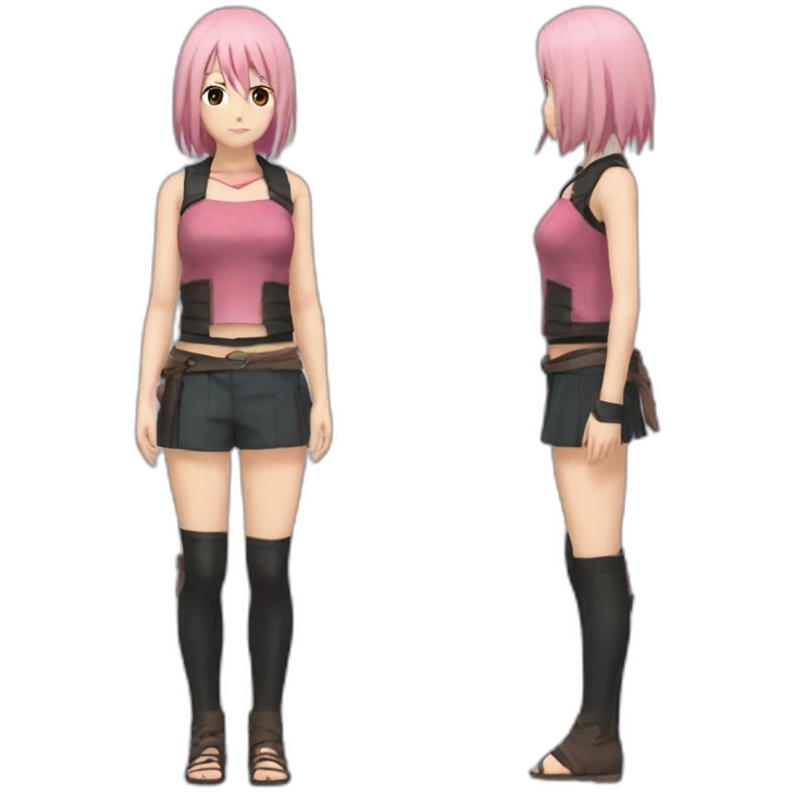 Sakura haruno full body emoji