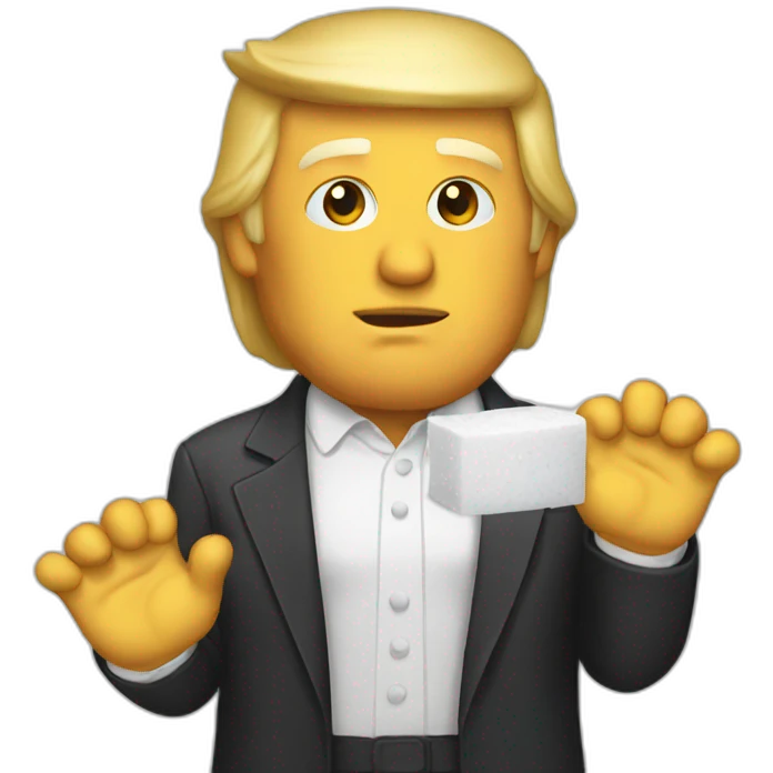 trump-holding-soap emoji